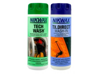 Nikwax NI-32 zestaw Tech wash + Tx Direct Wash 300 ml