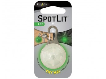 Brelok latarka Nite Ize SpotLit LED Carabiner Light Zielony
