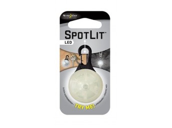 Brelok latarka Nite Ize SpotLit LED Carabiner Light Biały