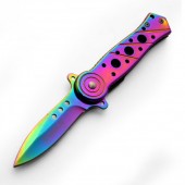 Nóż składany albainox  19724 Rainbow tęczowy