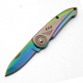 Nóż składany albainox 19726 Rainbow tęczowy