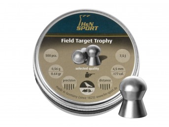 Śrut diabolo H&N Field Target Trophy 4,50 mm 500 szt.