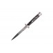 Nóż sprężynowy Frank Beltrame Stiletto Black 23 cm (23/37P)