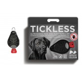 Ultradźwiękowy odstraszacz kleszczy dla psów Tickless Czarny