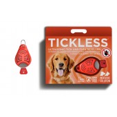 Ultradźwiękowy odstraszacz kleszczy dla psów Tickless Pomarańcz