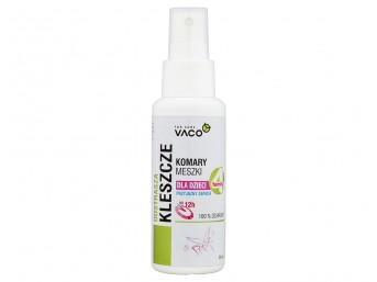 Płyn Vaco na kleszcze komary 80 ml - dla dzieci (DV35)