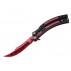Nóż balisong motylek Joker CS:GO Black Red JKR538