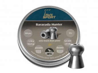 Śrut diabolo HN Baracuda Hunter 5,5 mm 200 szt.