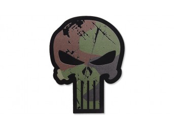 Naszywka Punisher Skull - Pantera Leśna - Gen II IR patch