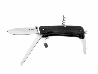 Nóż Scyzoryk Ruike LD32-B wielofunkcyjny, czarny