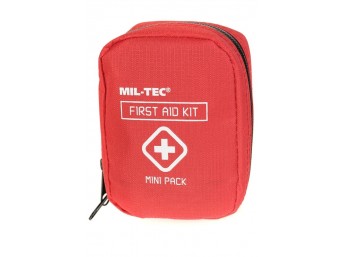 Apteczka Mil-Tec mini czerwona z wyposażeniem