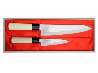 Zestaw 2 noży Satake Megumi Szefa kuchni / nóż uniwersalny