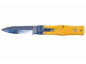 Nóż sprężynowy Mikov Predator 241-NH-1/KP Yellow 
