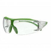 Okulary SecureFit 400X bezbarwne/zielone ochronne