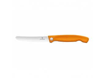 Nóż Victorinox Swiss Classic 6.7836.F9B ząbkowany, pomarańczowy
