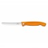 Nóż Victorinox Swiss Classic 6.7836.F9B ząbkowany, pomarańczowy