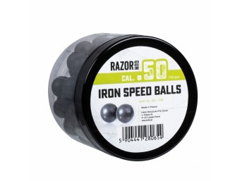 Kule gumowo-metalowe Iron Speed Balls RazorGun 50 kal. .50 / 100 szt. do Umarex HDR50 HDP50