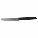 Nóż stołowy Swiss Modern 6.9003.11W ząbkowany, 11 cm, czarny