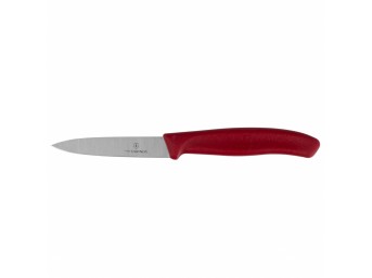 Nóż do warzyw i owoców Victorinox 6.7601 (gładki, 8 cm, czerwony)