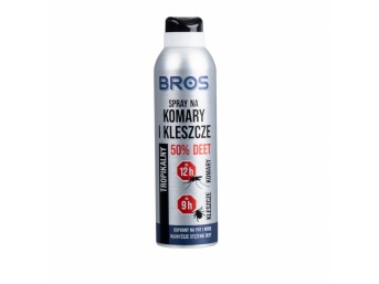 Spray Bros na komary i kleszcze Deet 50% 180 ml