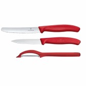 Zestaw 3 noży Victorinox 6.7111.31 (czerwony)