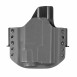Kabura RH Holsters OWB do Glock 19 i do latraki Fenix GL22 1/2 sweatguard, speedloops, 40 mm, prawa, czarna