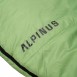 Śpiwór Alpinus Ultralight 850 zielony dla leworęcznych