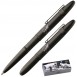 Długopis Fisher Space Pen Bullet 400BCL-NASAMB Czarny matowy z logo NASA