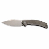 Nóż składany WE Knife Snick WE19022F-5 gray / dark green micarta