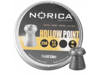Śrut Norica Hollow Point 4,5 mm 250 szt.