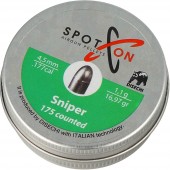 Śrut Spoton Sniper 4.5 mm, 175 szt. 1.10g/16.97gr