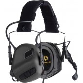 Earmor Zestaw słuchawkowy z mikrofonem M32 PLUS Tactical Mod 3 Black